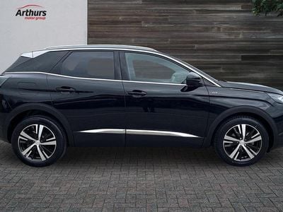 Used Peugeot 3008 GT-line 129 HP (94 kW) 2022 Black SUV