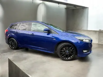 Używany Ford Focus ST-Line 2017 Niebieski Kombi