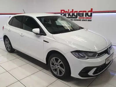 Used VW Polo R-line 95 HP (69 kW) 2022 White Hatchback