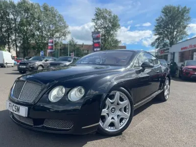 Used Bentley Continental 552 HP (405 kW) 2007 Black Coupe
