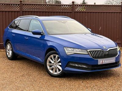 Used Skoda Superb SE Technology 150 HP (110 kW) 2023 Blue Estate