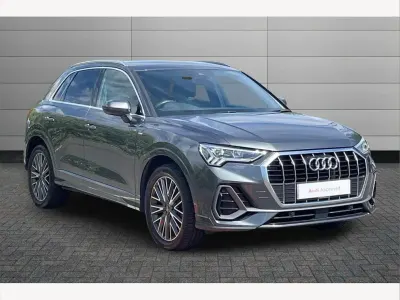 Used Audi Q3 S-Line 245 HP (180 kW) 2021 Daytona grey SUV