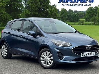 Used Ford Fiesta Trend 75 HP (55 kW) 2023 Blue Hatchback