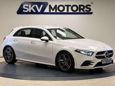 Used Mercedes A200 AMG Line Premium 163 HP (119 kW) 2018 White Hatchback