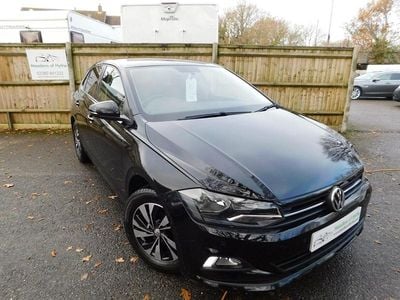 Used VW Polo Match 95 HP (69 kW) 2020 Black Hatchback
