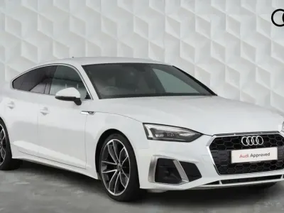 Used Audi A5 Sportback S-Line 2023 Glacier white Hatchback