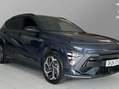 Used Hyundai Kona N Line 138 HP (101 kW) 2026 Denim blue SUV