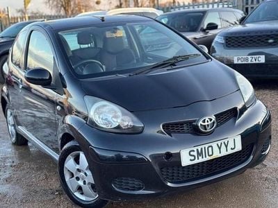 Used Toyota Aygo 67 HP (49 kW) 2010 Black Hatchback