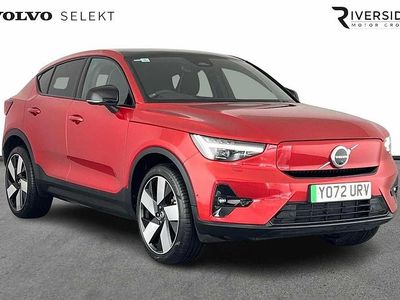 Used Volvo C40 Ultimate 300 kW (408 HP) 2023 Fusion red SUV