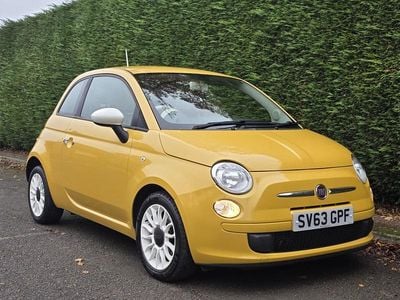 Usado Fiat 500 85 HP (62 kW) 2013 Amarelo Citadino