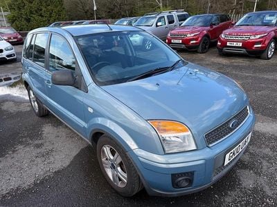 Used Ford Fusion Zetec 101 HP (74 kW) 2010 Blue Hatchback