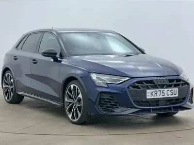 Used Audi S3 Sportback Black Edition 333 HP (244 kW) 2025 Blue Hatchback