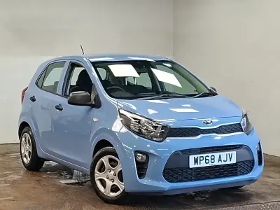 Used Kia Picanto 2018 Blue Hatchback