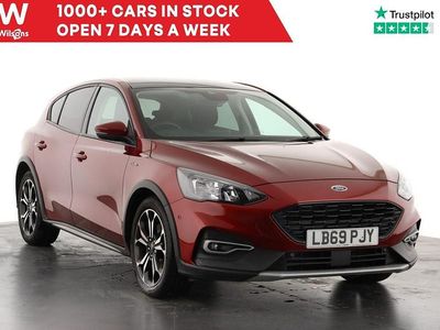 Red Used 2019 Ford Focus Active X Hatchback | £11,399 (Fair price)