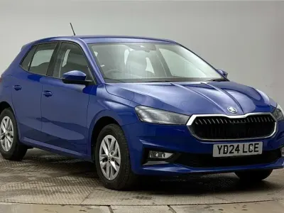 Used Skoda Fabia Comfort 95 HP (69 kW) 2024 Blue Hatchback