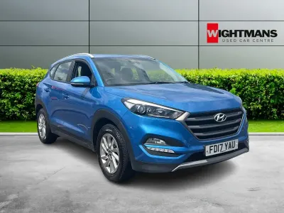 Used Hyundai Tucson SE 141 HP (103 kW) 2017 Blue SUV