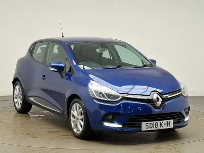 Used Renault Clio Dynamique 75 HP (55 kW) 2018 Blue Hatchback