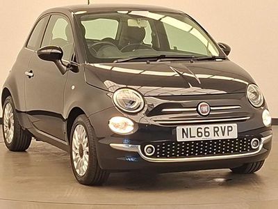 Used Fiat 500 Lounge 69 HP (50 kW) 2016 Black Hatchback