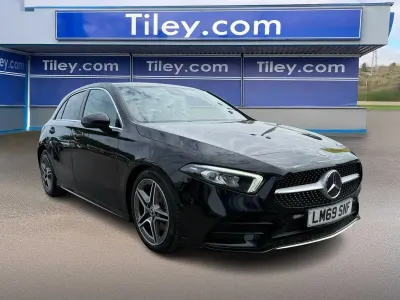 Second-hand Mercedes A180 Executive 136 CP (100 kW) 2020 Negru Hatchback