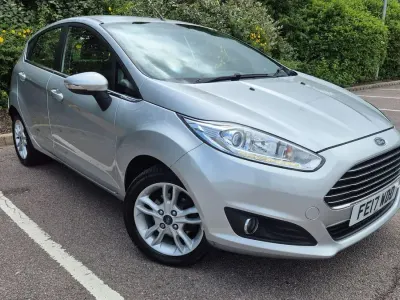 Used Ford Fiesta Zetec 2017 Silver Hatchback