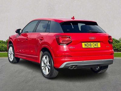 Used Audi Q2 S-Line 150 HP (110 kW) 2018 Red SUV