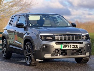 Used Jeep Avenger EV Summit 114 kW (156 HP) 2024 Granite with black roof SUV