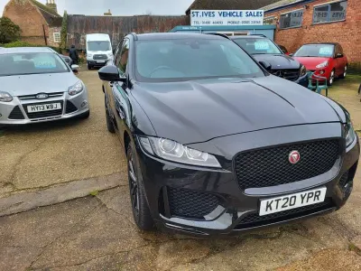 Used Jaguar F-Pace Chequered Flag 180 HP (132 kW) 2020 Black SUV