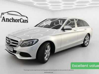 Silver Used 2016 Mercedes C200 Executive Estate | £13,495 (Fair price)