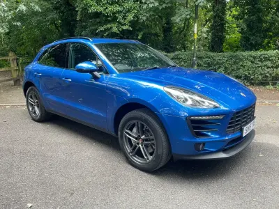 Used Porsche Macan S Diesel 258 HP (189 kW) 2015 Blue SUV