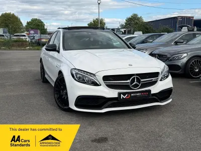 Begagnad Mercedes C63 AMG Premium 2016 Vit Sedan