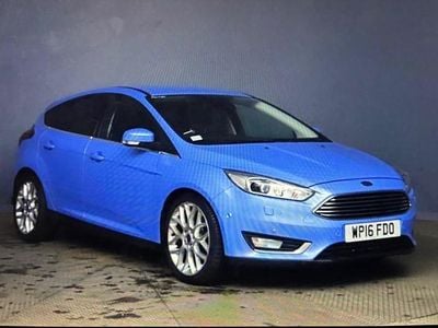 Blue Used 2016 Ford Focus Titanium X Hatchback | £7,495 (Super price)
