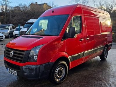 Red Used 2013 VW Crafter Van | £7,995 (Good price)