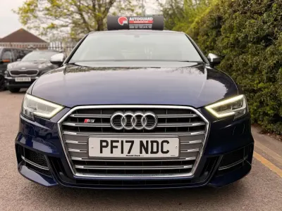 Begagnad Audi S3 Sportback Comfort 2017 Blå Halvkombi