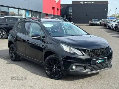 Used Peugeot 2008 GT-line 129 HP (94 kW) 2019 Black SUV