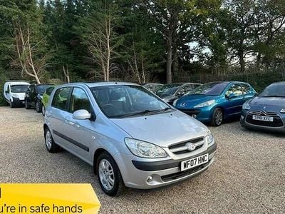 Used Hyundai Getz 95 HP (69 kW) 2007 Silver Hatchback