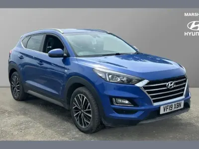Used Hyundai Tucson Premium 185 HP (136 kW) 2019 Blue SUV