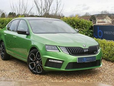 Used Skoda Octavia vRS 245 HP (180 kW) 2019 Green Hatchback