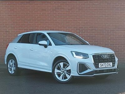 White Used 2023 Audi Q2 S-Line SUV | £21,998 (Fair price)