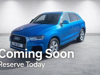 Used Audi Q3 Design 150 HP (110 kW) 2016 Blue SUV