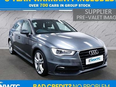 Used Audi A3 S-Line 110 HP (80 kW) 2014 Grey Hatchback