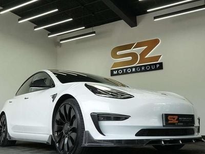 White Used 2021 Tesla Model 3 Standard Range Sedan | £17,995 (Fair price)