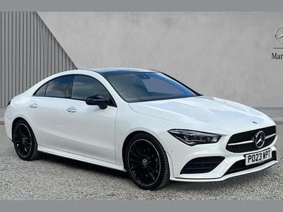 Used Mercedes CLA180 AMG Line Premium Plus 134 HP (98 kW) 2023 White Sedan