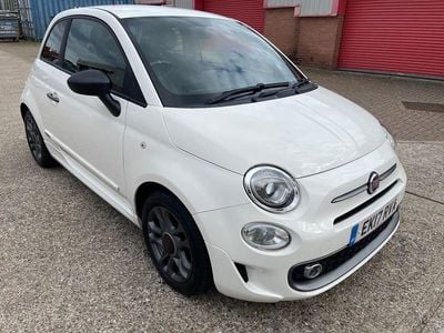 Used Fiat 500 S 69 HP (50 kW) 2017 White Hatchback