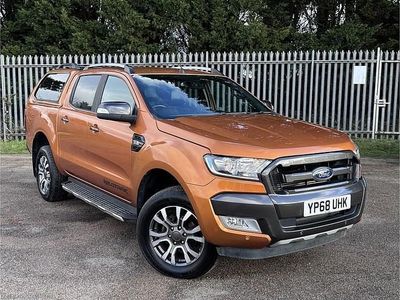 Used Ford Ranger Wildtrack 2018 Orange Pickup