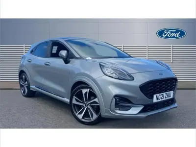 Used Ford Puma ST-Line X 123 HP (90 kW) 2021 Silver SUV