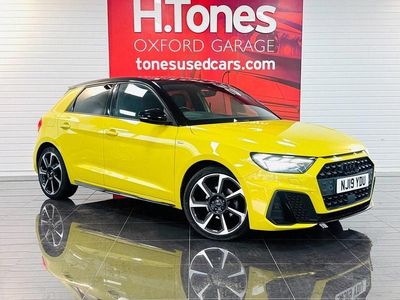 Used Audi A1 Sportback S-Line 2019 Yellow Hatchback