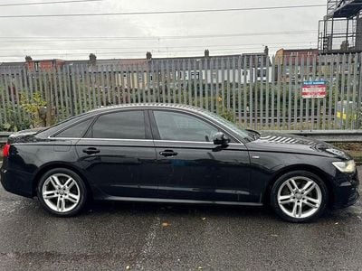 Black Used 2014 Audi A6 S-Line Sedan | £8,650 (Fair price)