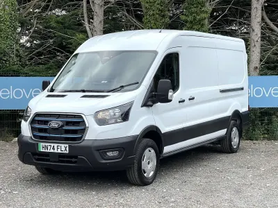 Used Ford E-Transit Trend 75 kW (102 HP) 2024 White Van
