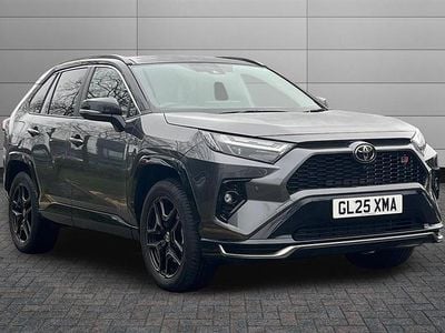 Decuma grey with black roof Used 2025 Toyota RAV4 Hybrid Sport SUV | £42,395 (Expensive)