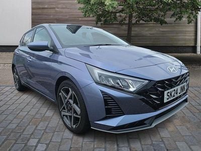 Used Hyundai i20 Ultimate 100 HP (73 kW) 2024 Blue Hatchback